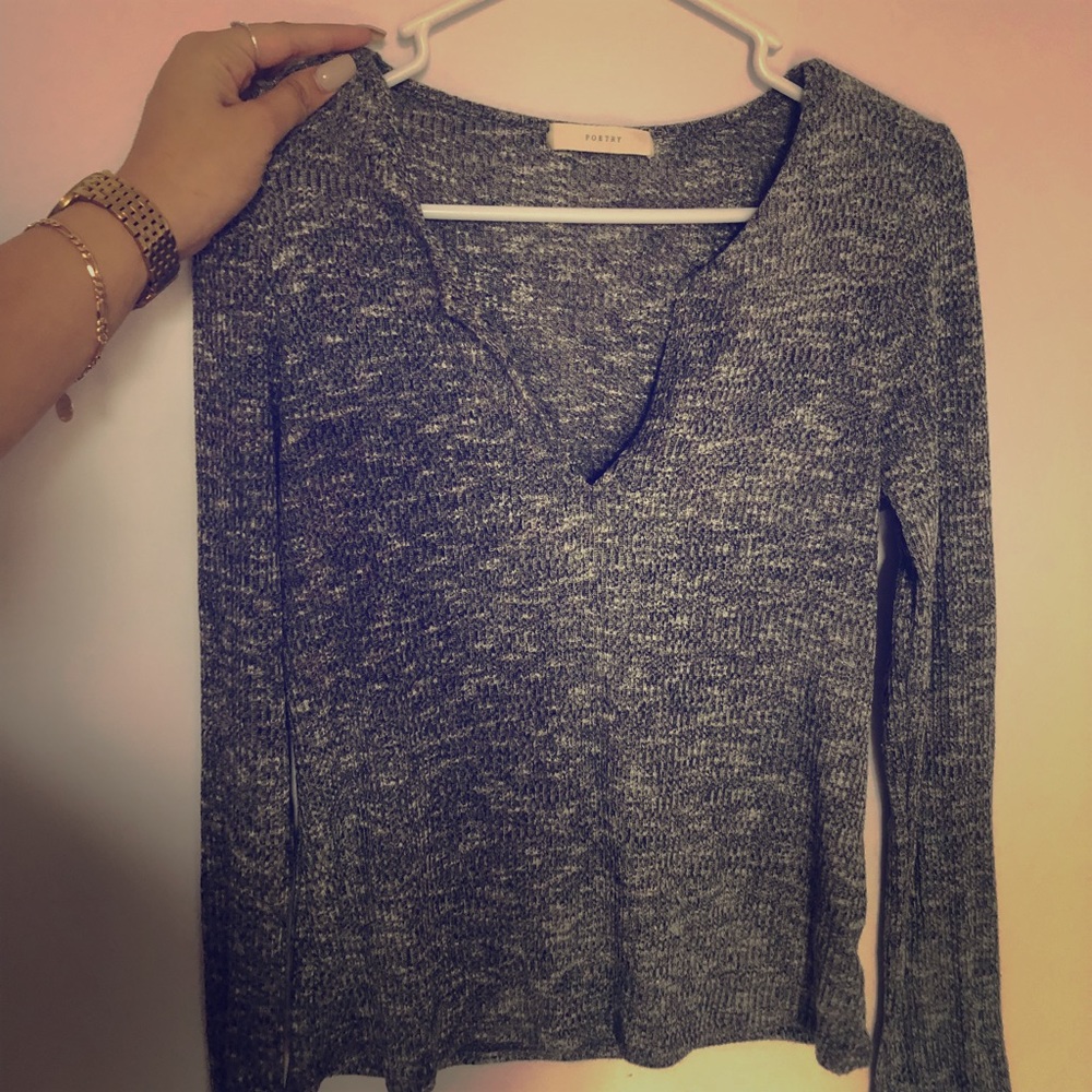 Grey long sleeve